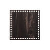 Holzboden für Häkelkörbchen Quadrat 20x20cm - mokka