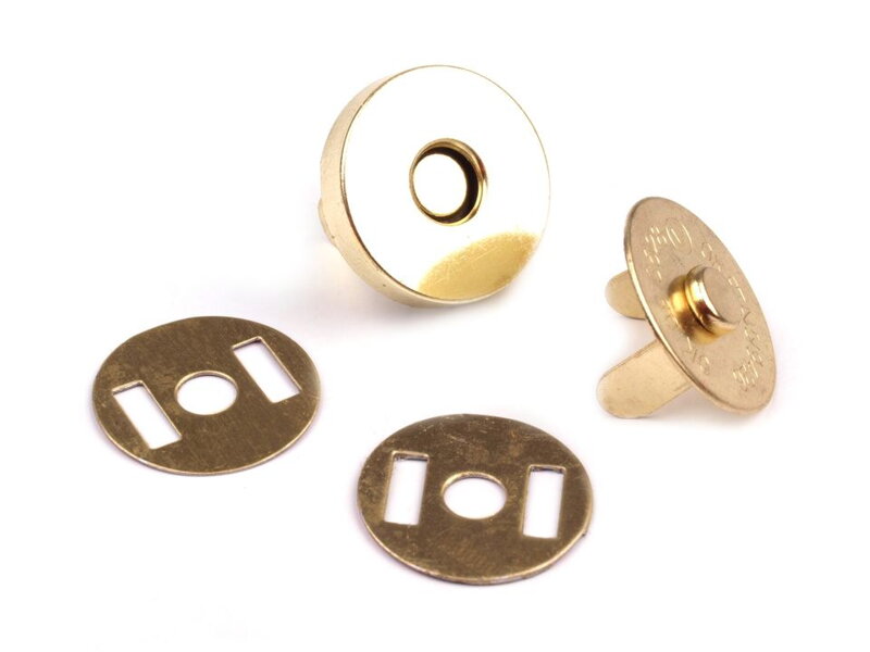 Magnetverschluss Ø18 mm - Golden