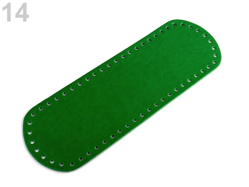 Taschenboden 30x10 cm - Grün 14