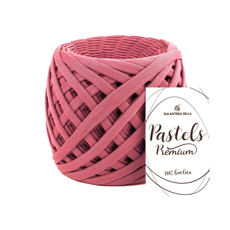 Textilgarn Pastels Premium - Dunkel Altrosa 1109